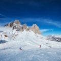 Station de ski dans les dolomites